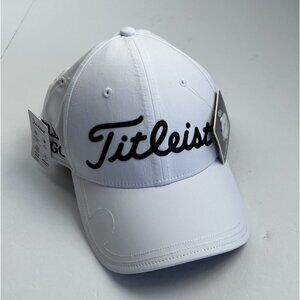 Titleist Players Performance Ball Marker Hat White/Black BRAND NEW MSRP $45!!